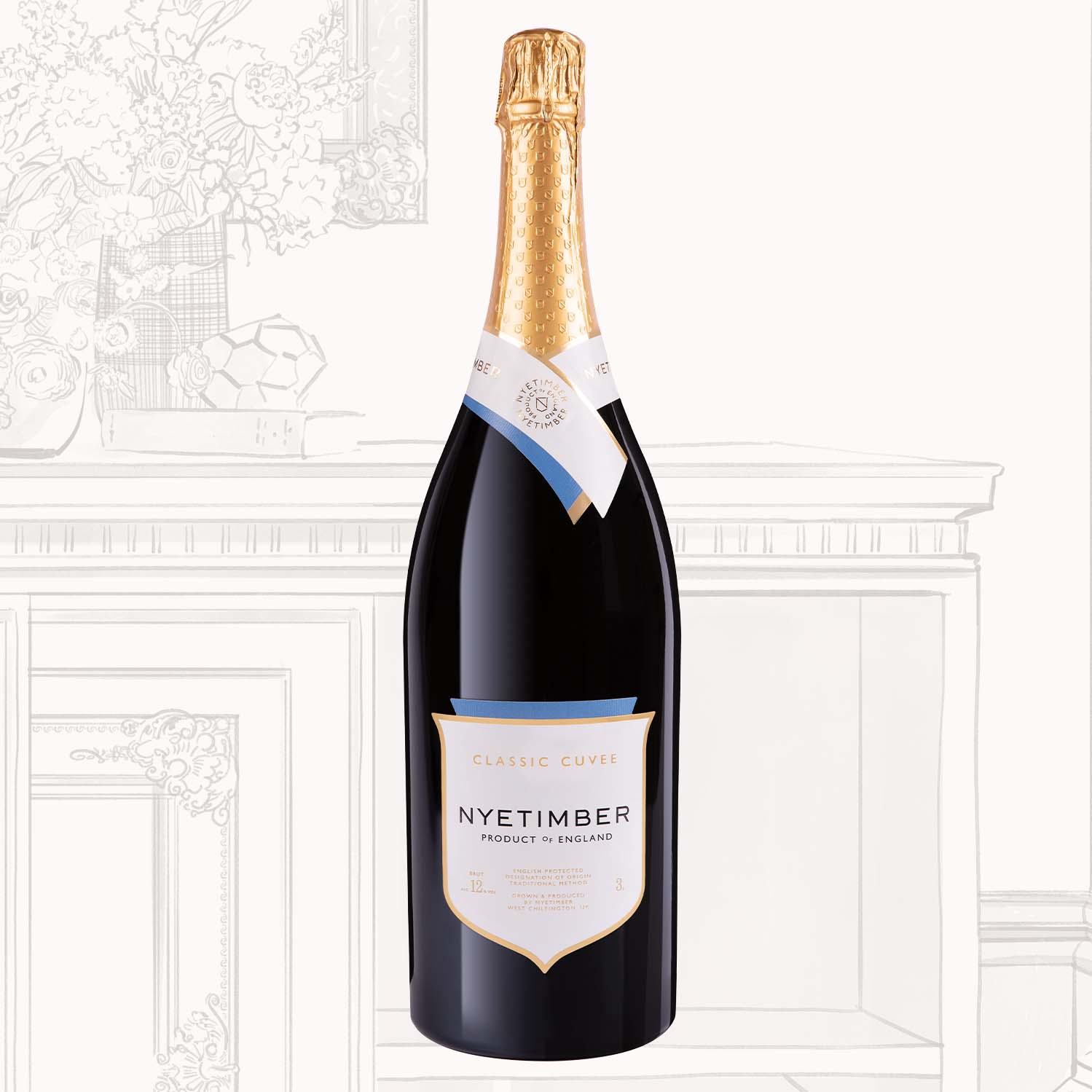 ワイン ROLLS-ROYCE NYETIMBER CLASSIC CUVEE Nyetimber Classic Cuvée NV Brut 75cl