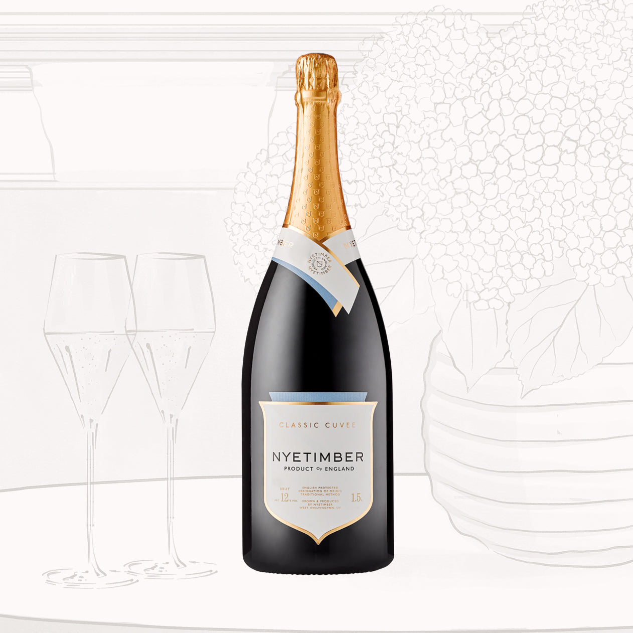 ワイン ROLLS-ROYCE NYETIMBER CLASSIC CUVEE Nyetimber Classic Cuvée NV Brut 75cl