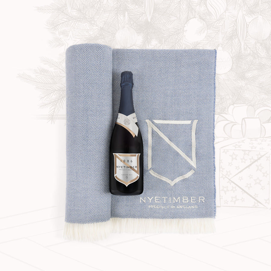 1086 by Nyetimber 2014 and Fine Merino Wool Blanket