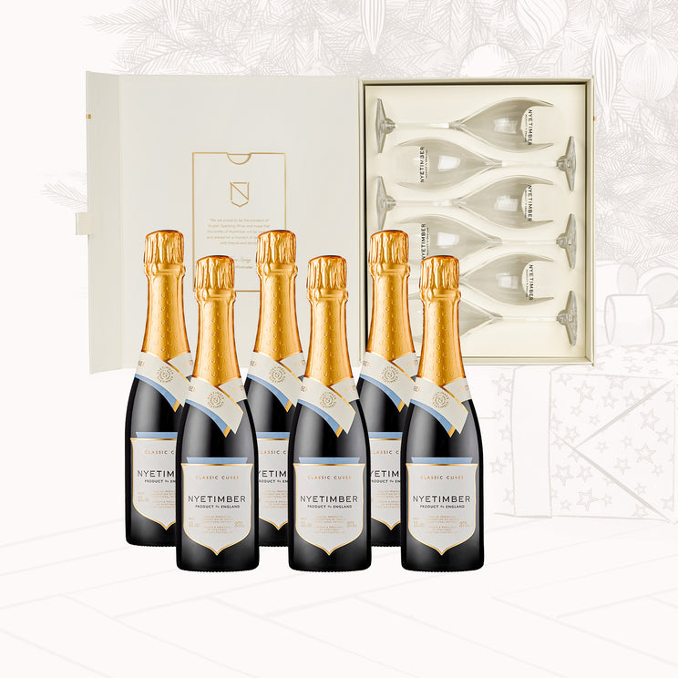 Classic Cuvee Multi-Vintage Case & Glasses Set