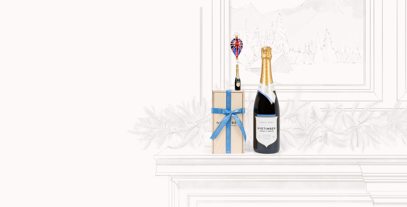 Classic Cuvee Multi-Vintage & Nyetimber Christmas Bauble