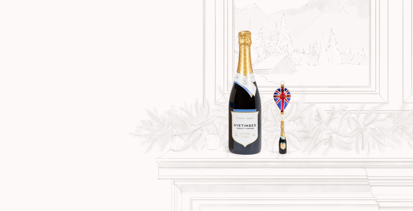 Classic Cuvee Multi-Vintage & Nyetimber Christmas Bauble