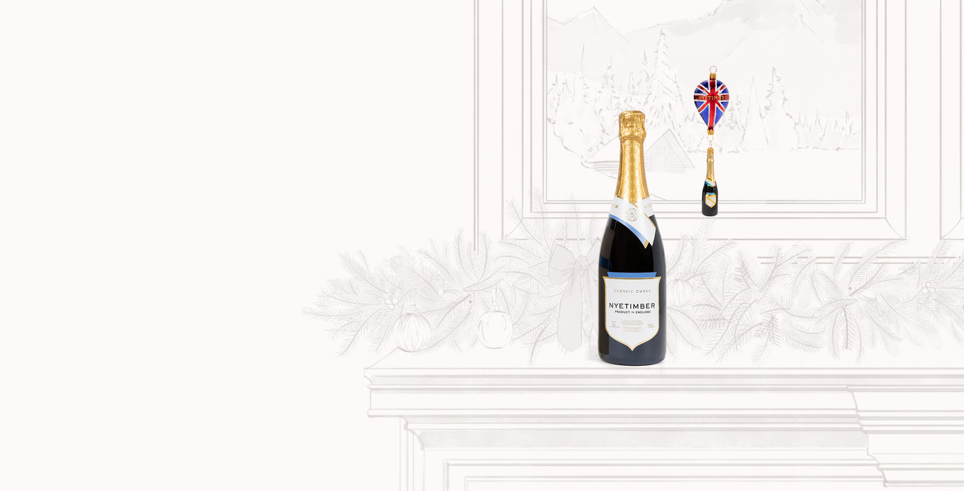 Classic Cuvee Multi-Vintage & Nyetimber Christmas Bauble