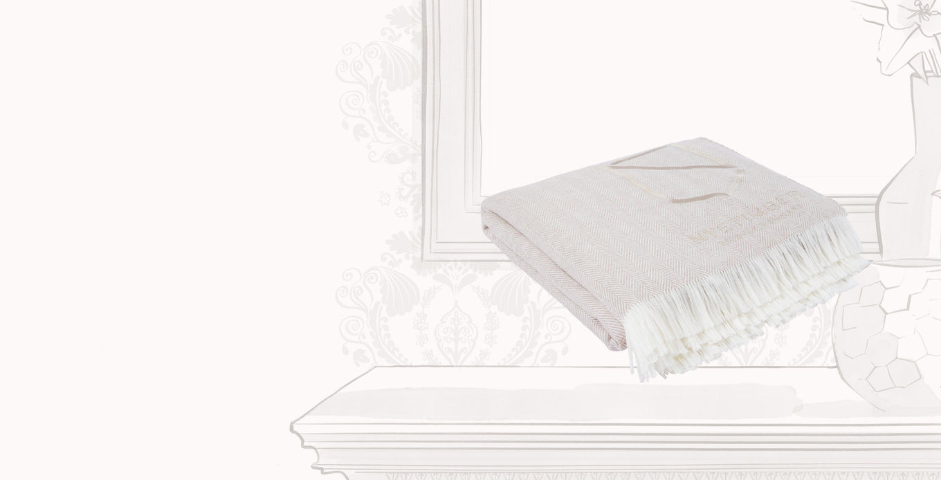 Nyetimber Fine Merino Wool Blanket