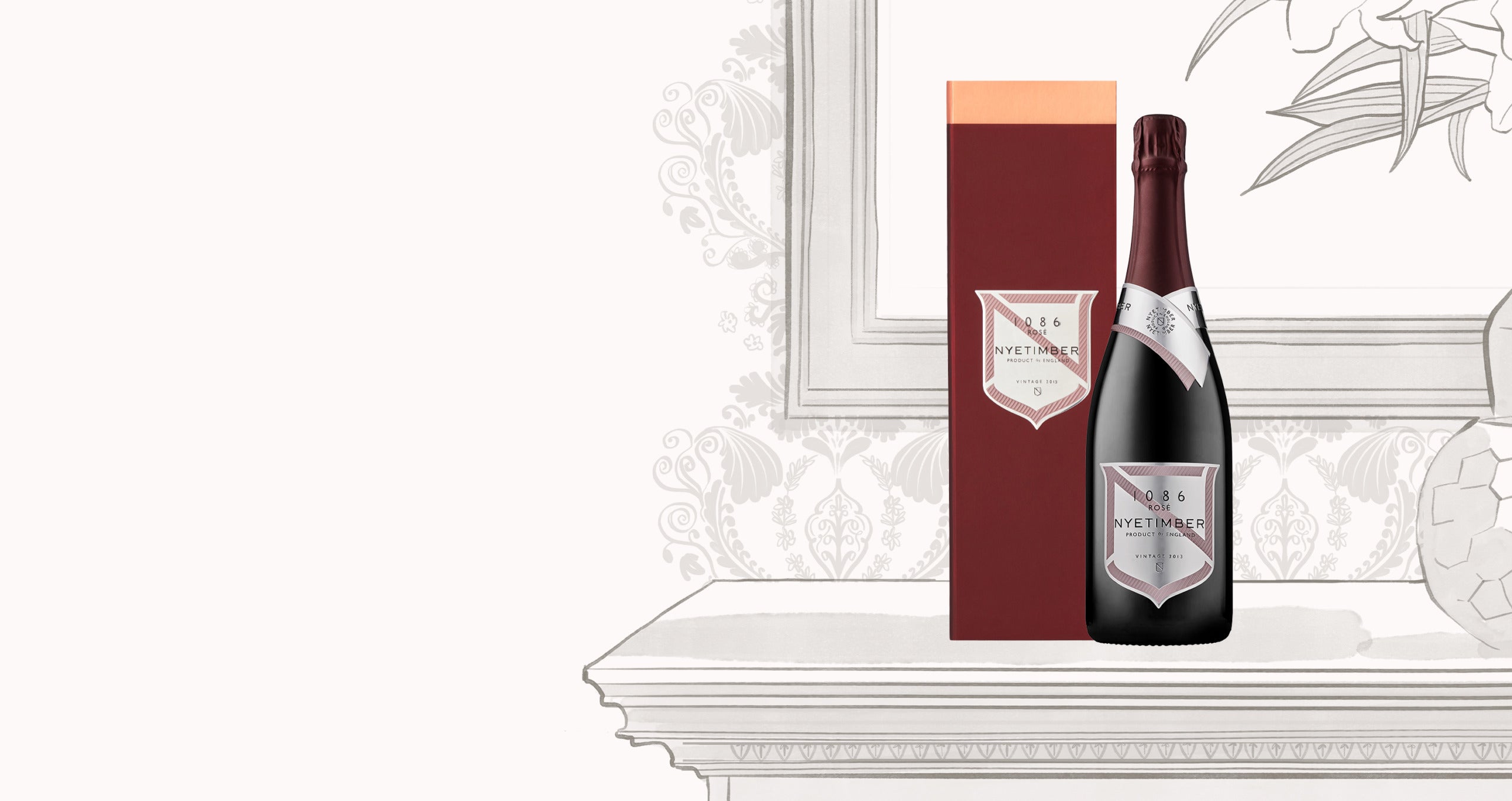 1086 by Nyetimber Rosé 2016