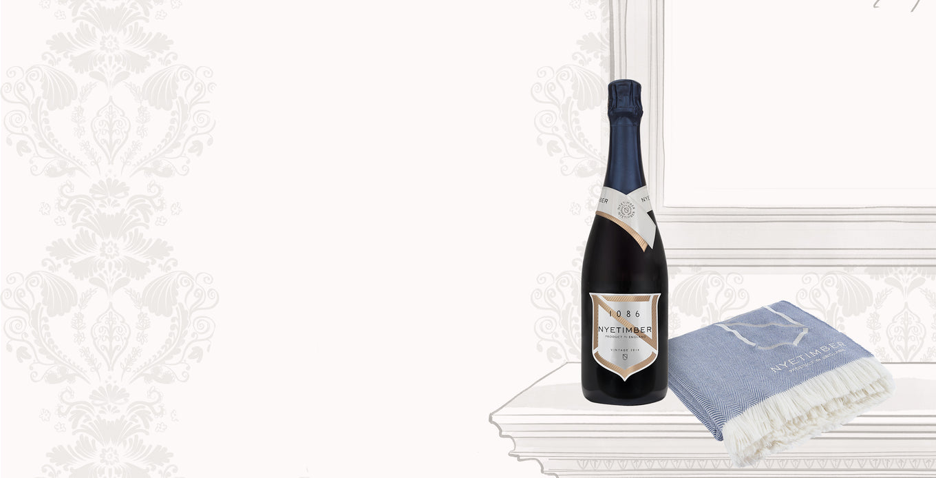 1086 by Nyetimber 2014 and Fine Merino Wool Blanket