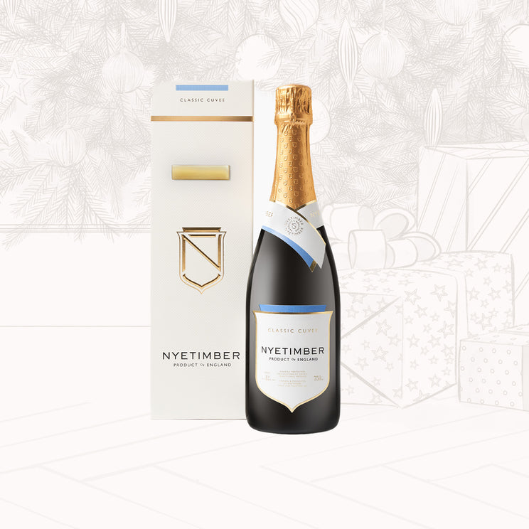 Nyetimber Classic Cuvee Multi-Vintage with gift box
